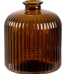 CASA Daroca Florero Marron Oscuro Clearance