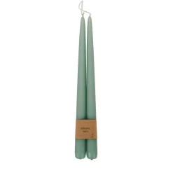 CASA Duo Vela Candelabro Juego De 2 Turquesa