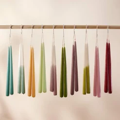 CASA Duo Velas Largas Juego De 2 Menta Outlet