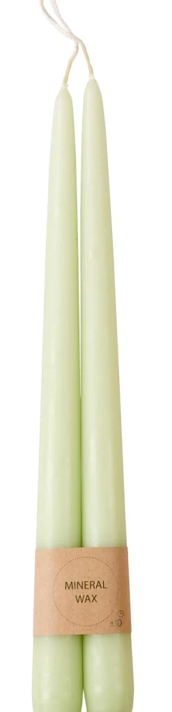 CASA Duo Velas Largas Juego De 2 Verde Online