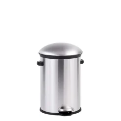 CASA Elegance Cubo Con Pedal 12L Plateado New