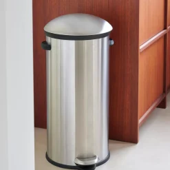 CASA Elegance Cubo Con Pedal 30L Plateado