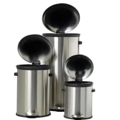 CASA Elegance Cubo Con Pedal 12L Plateado New