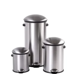 CASA Elegance Cubo Con Pedal 5L Plateado Discount