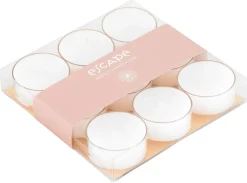 CASA Escape Indian Inspiration Velas Perfumadas Juego De 9 Beis Clearance