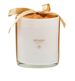 CASA Escape World Goa Vela Perfumada En Vaso Blanco, Color Rosa Viejo Hot