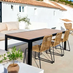 CASA Ethan Mesa Extensible Negro, Natural Online