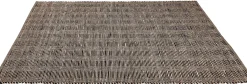 CASA Ethnic Alfombra Negro, Natural Outlet