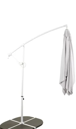 CASA Fiji Parasol Colgante Sin Pie Gris Claro Outlet