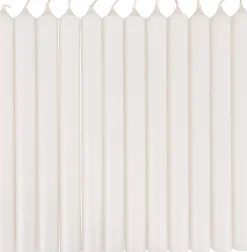 CASA Fina Velas Juego De 12 Blanco Hot