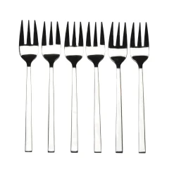 CASA Fine Tenedores Reposteria Juego De 6 Plateado Discount