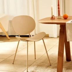 CASA Finn Silla De Comedor Beis
