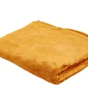 CASA Flanella Manta Amarillo Oscuro Outlet