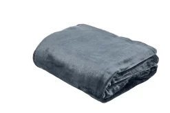 CASA Flanella Manta Gris Outlet
