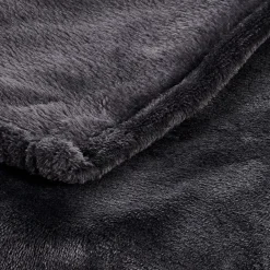 CASA Flanella Manta Gris Oscuro Online