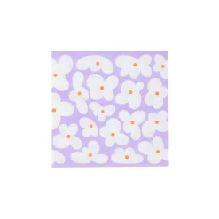 CASA Fleurs Lila Paquete De 20 Servilletas Varios Colores Sale