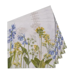CASA Flowerfield Paquete De 20 Servilletas Multicolor Hot