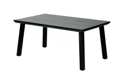 CASA Formax Mesa De Jardín Con Patas Negro Hot