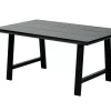 CASA Formax Mesa De Jardín Con Patas En A Negro Clearance