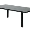 CASA Formax Mesa De Jardín Con Patas Negro