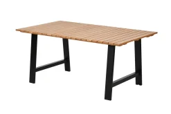 CASA Formax Mesa De Jardín Con Patas En A Natural/Negro Discount