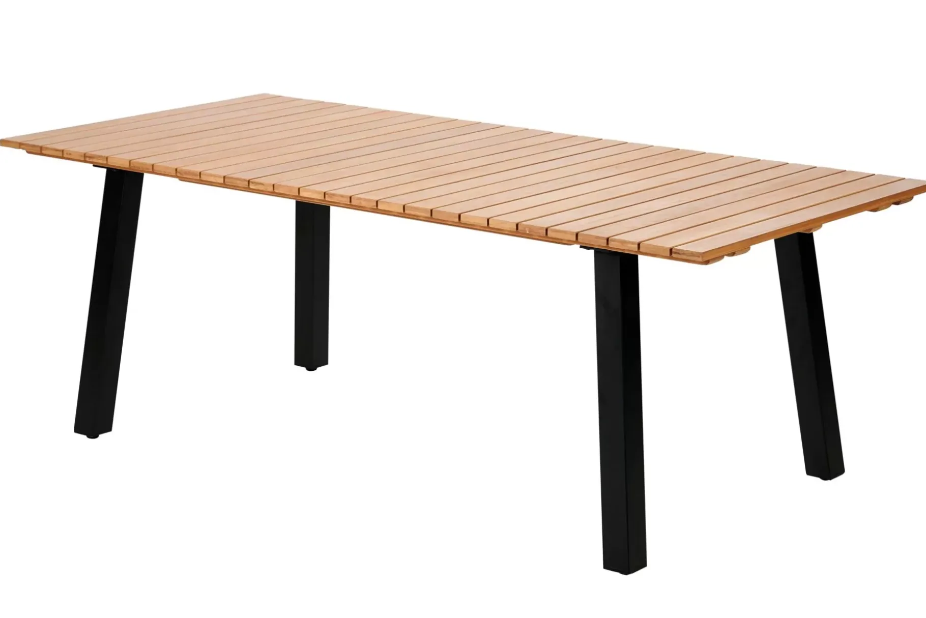 CASA Formax Mesa De Jardín Con Patas Natural/Negro Best