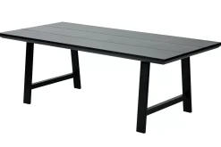 CASA Formax Mesa De Jardín Con Patas En A Negro Clearance