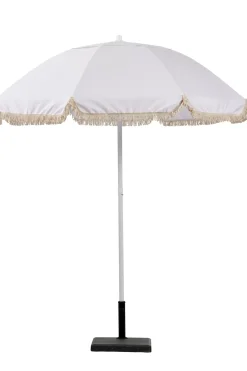 CASA Franja Parasol Sin Pie De Sombrilla Blanco Best