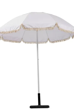 CASA Franja Parasol Sin Pie De Sombrilla Blanco Best