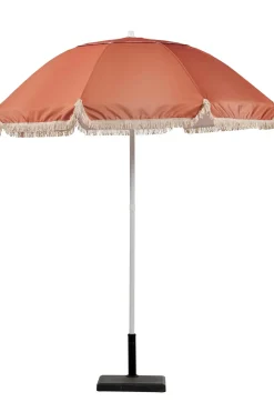 CASA Franja Parasol Sin Pie De Sombrilla Naranja Hot