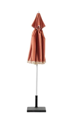 CASA Franja Parasol Sin Pie De Sombrilla Naranja Hot