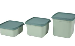 CASA Freezer Cajas Congeladoras Juego De 10 Menta, Verde Oscuro Hot