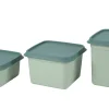 CASA Freezer Cajas Congeladoras Juego De 10 Menta, Verde Oscuro Sale
