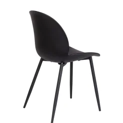 CASA Freya Silla De Comedor Negro Hot