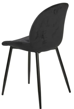 CASA Freyo Silla De Comedor Negro