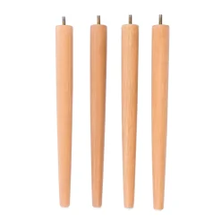 CASA Frida / Fray Patas Set/4 Euca Natural New