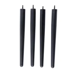 CASA Frida / Fray Set De 4 Patas Negro Negro New