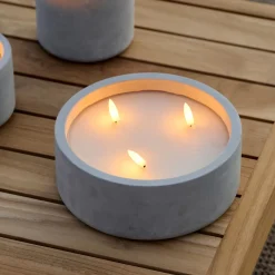 CASA Fuego Vela Led Solar Gris Claro Clearance