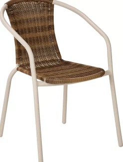 CASA Gerona Silla Apilable Arena + Natural Best
