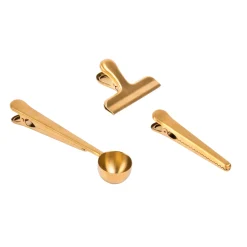 CASA Goldy Clips Juego De 3 Dorado Sale
