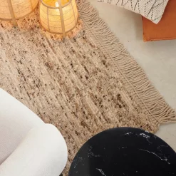 CASA Grain Alfombra Marron Claro Clearance