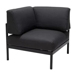 CASA Hanna Lounge Silla Esquinera Negro