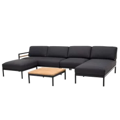 CASA Hanna Tumbona Lounge Negro Clearance