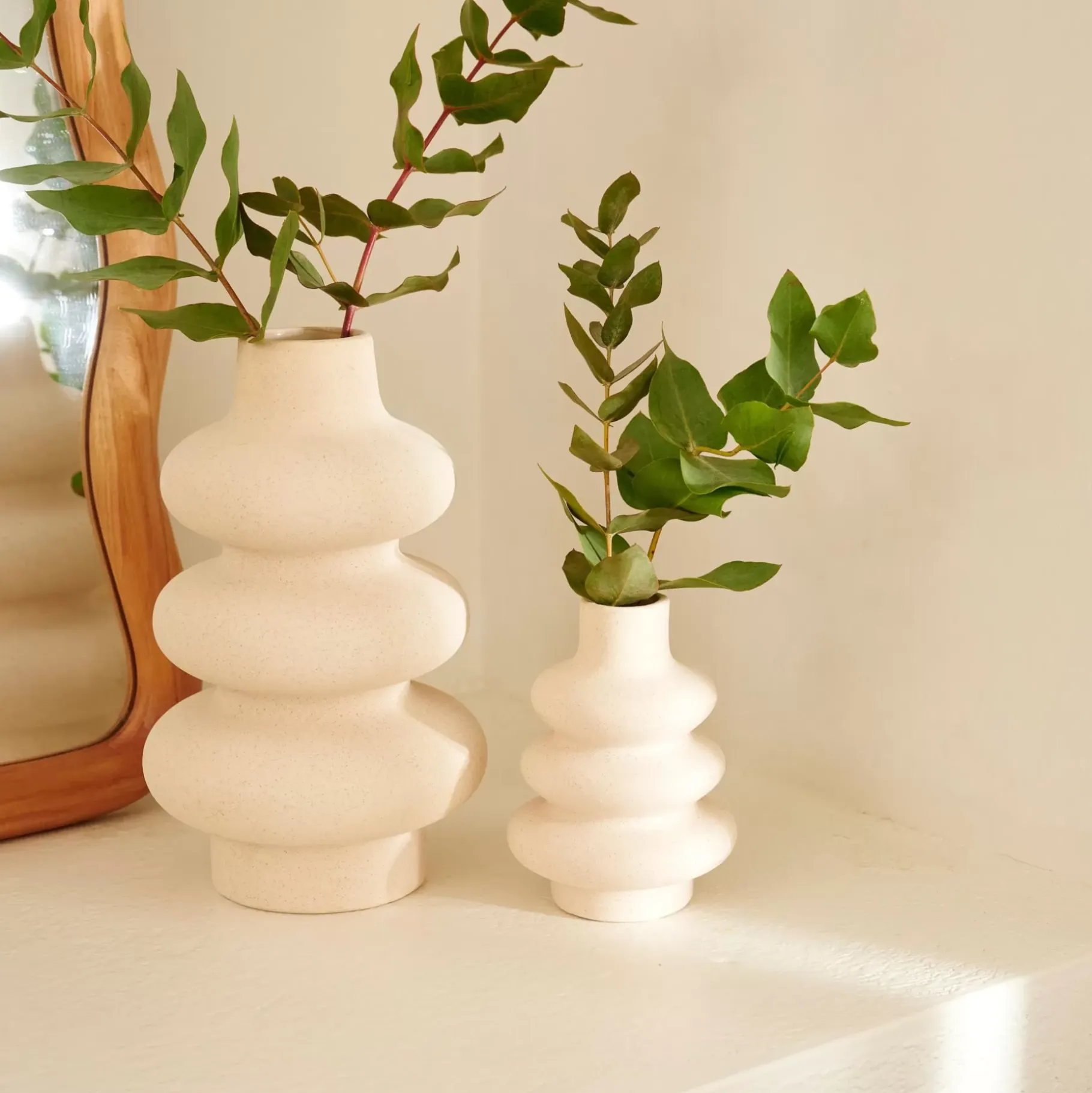 CASA Harmony Florero Beis Discount