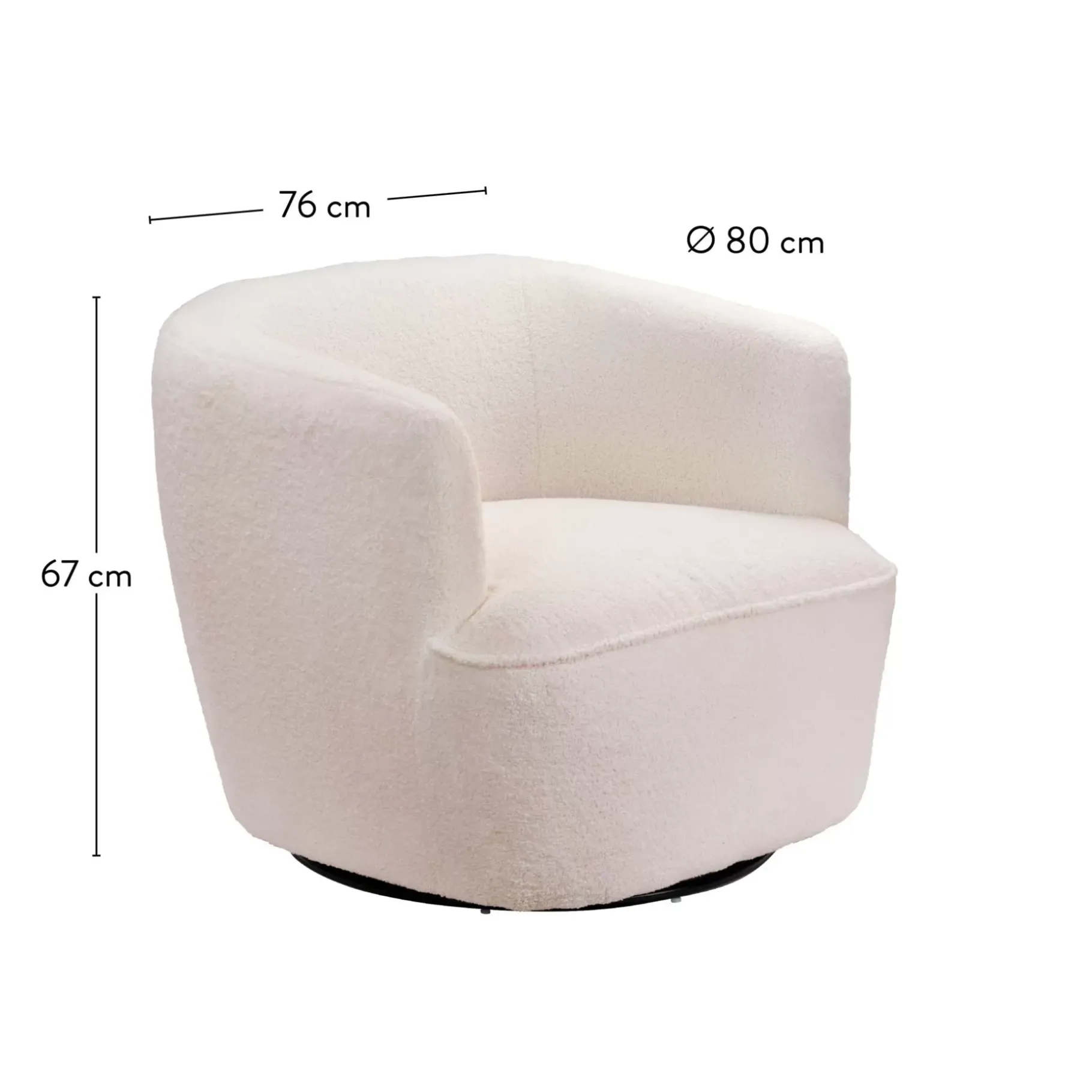 CASA Harvey Butaca Blanco Outlet