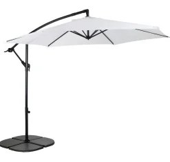 CASA Hawai Parasol Colgante Sin Pie Blanco Clearance