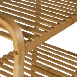 CASA Helge Estanteria Con Rueda Natural Best
