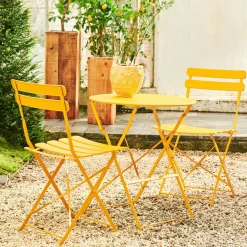 CASA Imperial Conjunto Bistro Redondo Amarillo Online