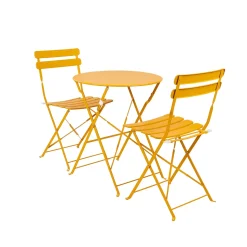 CASA Imperial Conjunto Bistro Redondo Amarillo Online