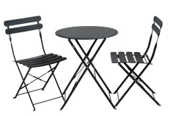 CASA Imperial Silla Plegable Negro New